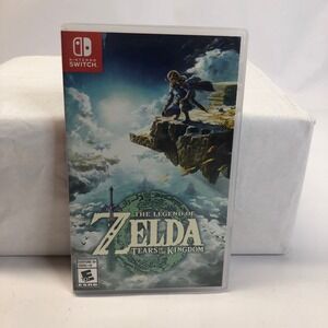 Nintendo Switch The Legend of Zelda Tears of the Kingdom Game Tested Working